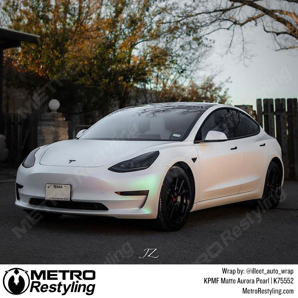 Matte Aurora Pearl Vinyl Wrap