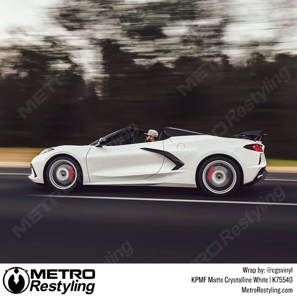 Matte Crystalline White