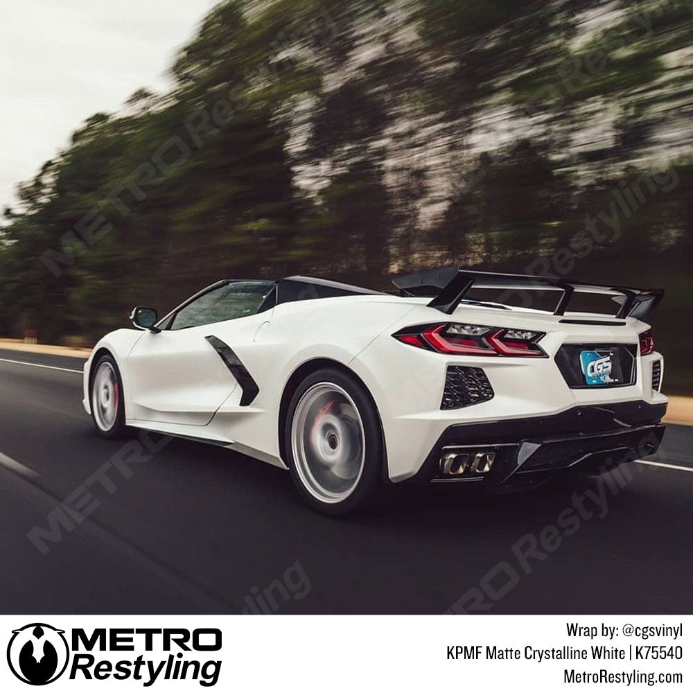 Matte Crystalline White