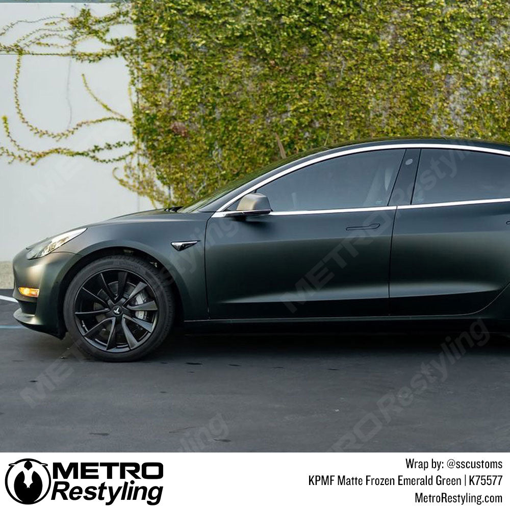 KPMF K75500 Matte Frozen Emerald Vinyl Wrap | K75577