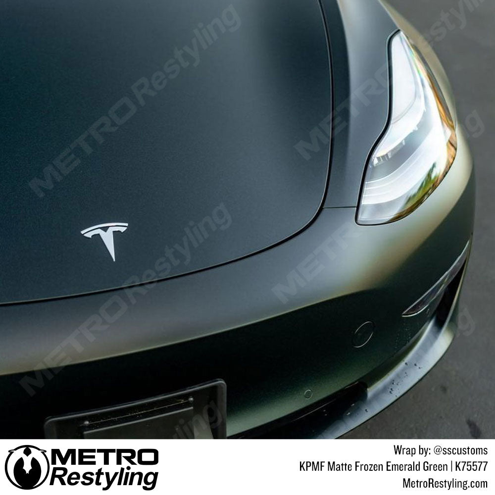 Matte Frozen Emerald Tesla