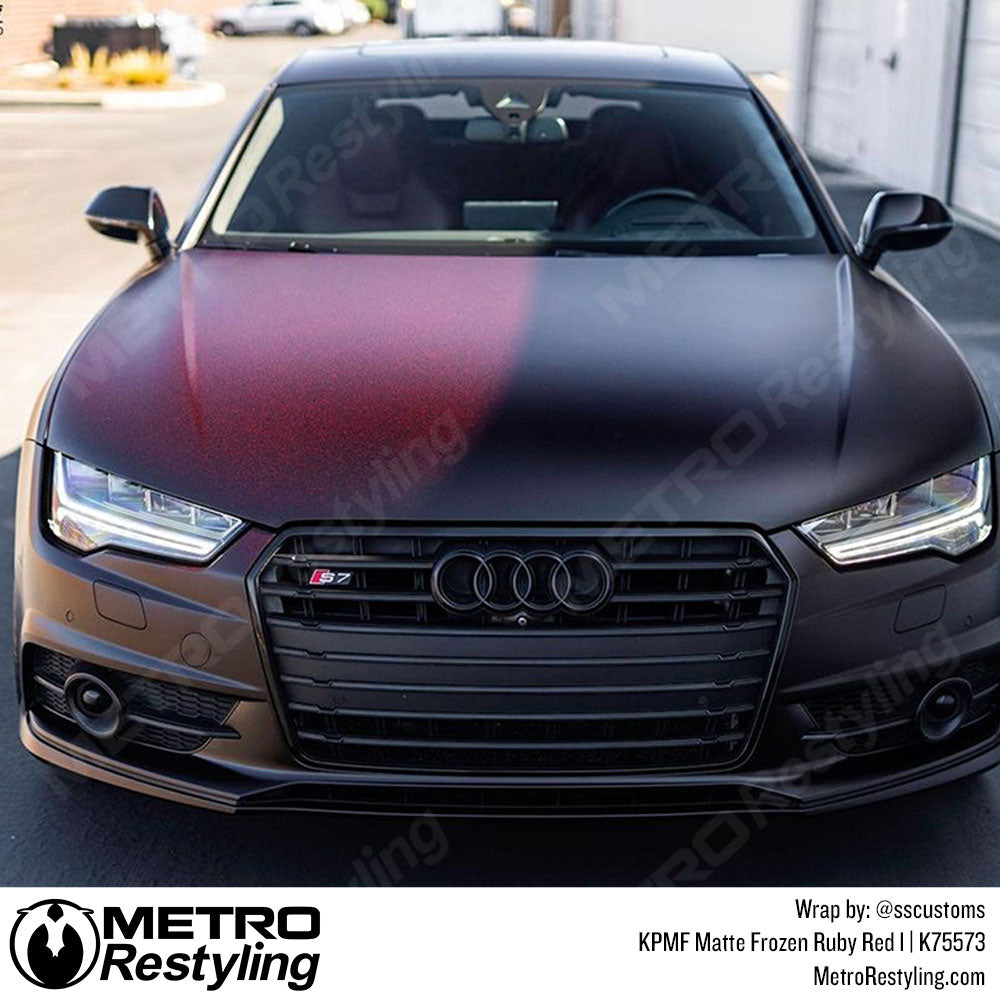 Matte Frozen Ruby  Audi