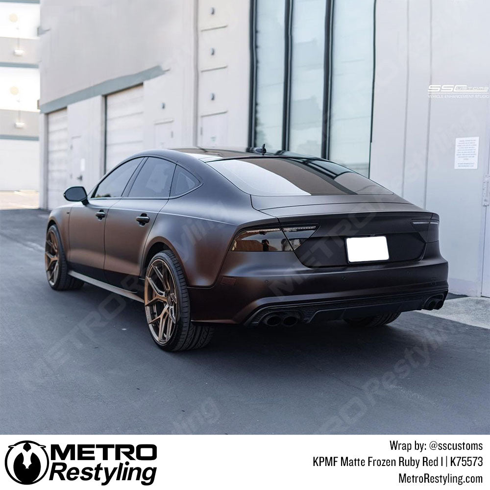 Matte Frozen Ruby  Audi