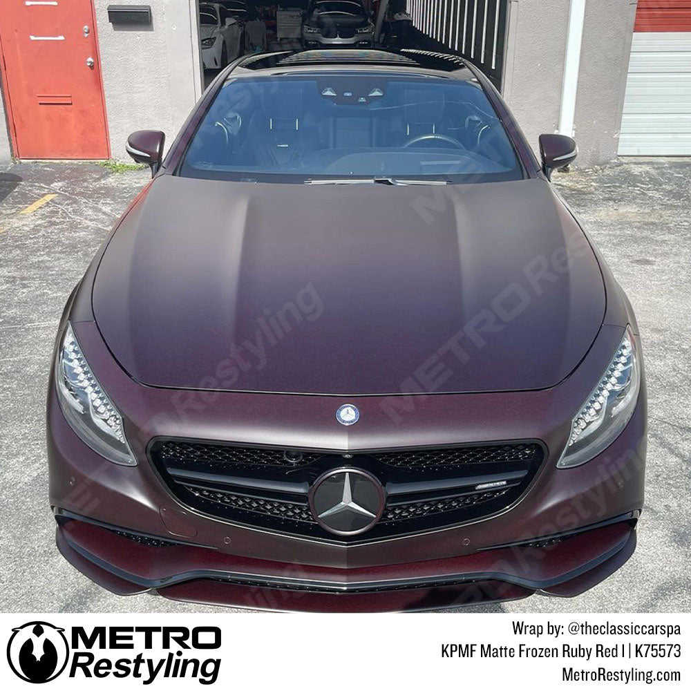 Matte Frozen Ruby  Benz