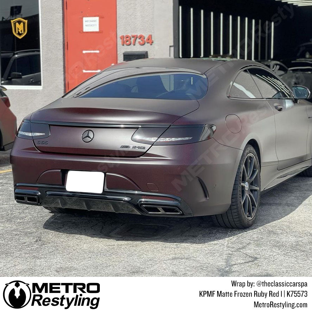 Matte Frozen Ruby  Benz