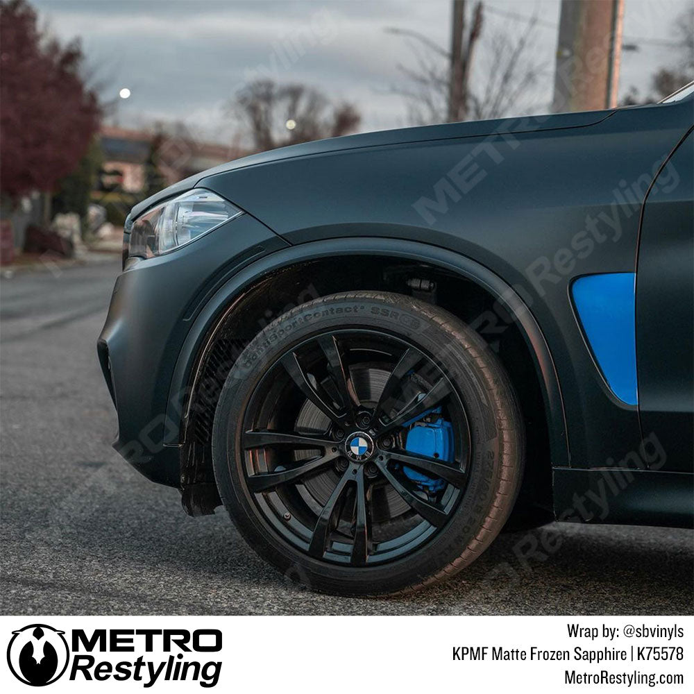 Matte Frozen Sapphire BMW
