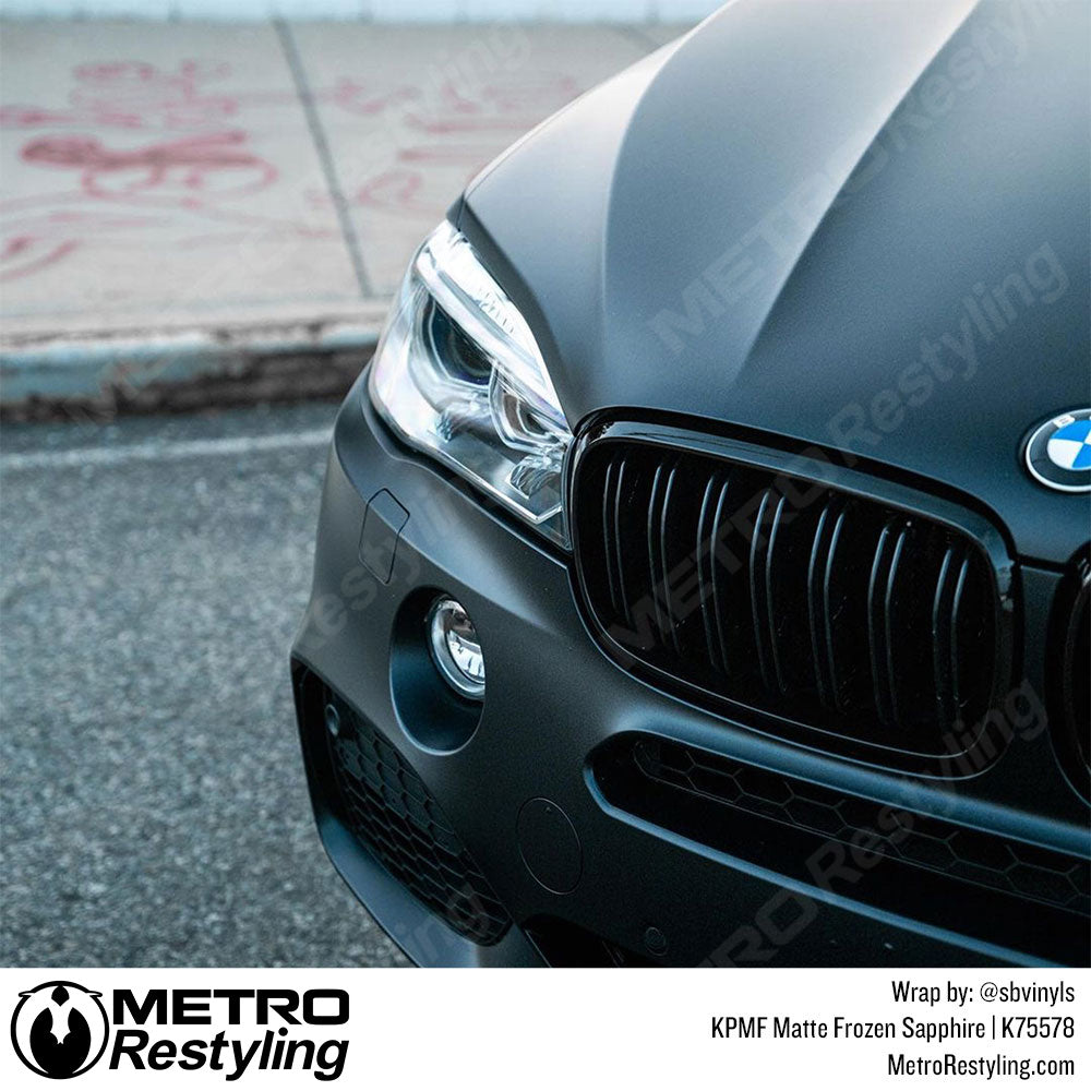 Matte Frozen Sapphire BMW