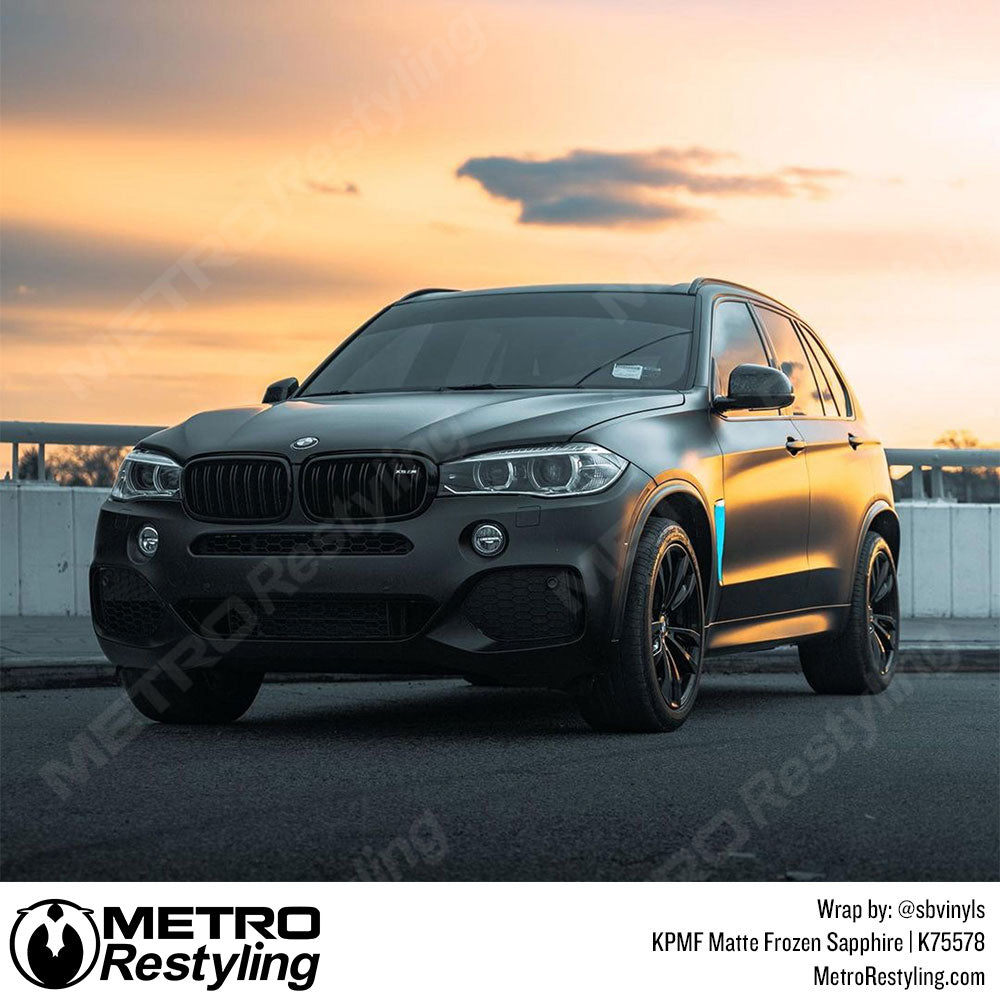 Matte Frozen Sapphire BMW