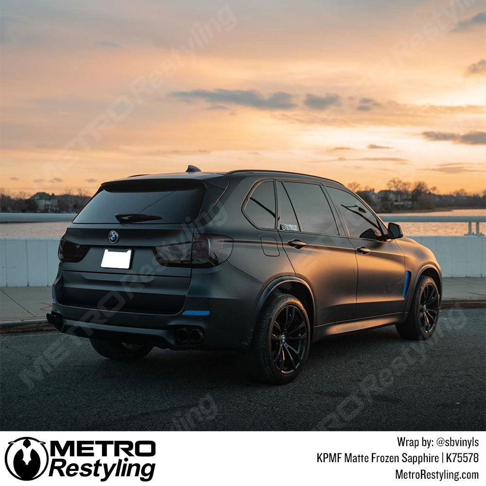 Matte Frozen Sapphire BMW