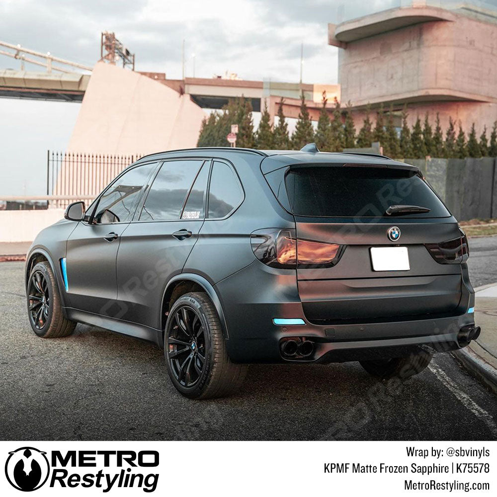 Matte Frozen Sapphire BMW