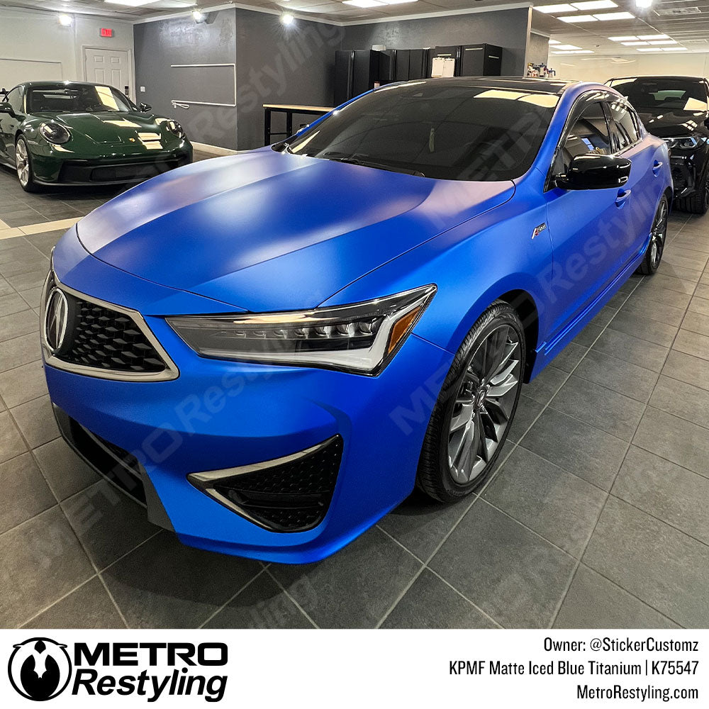 Iced Blue Titanium Vinyl