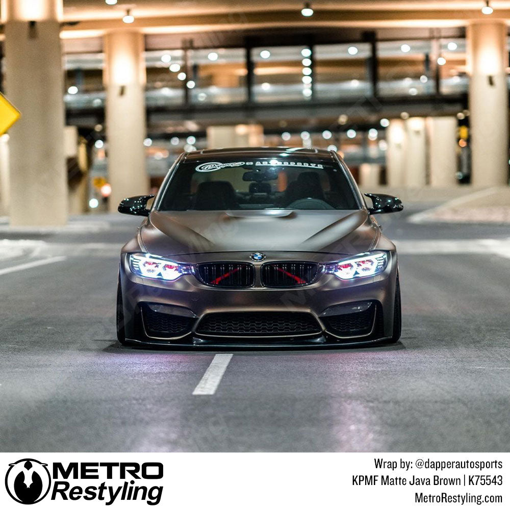 Matte Java Brown BMW Wrap