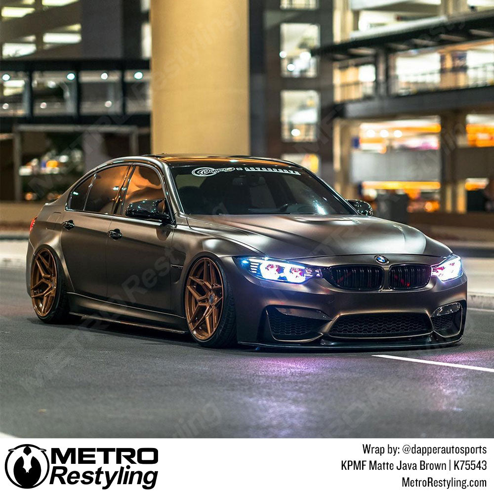 Matte Java Brown BMW Wrap