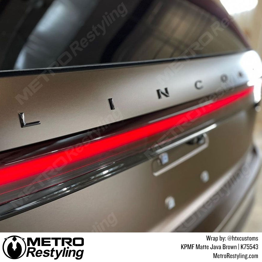 Matte Java Brown Lincoln Wrap