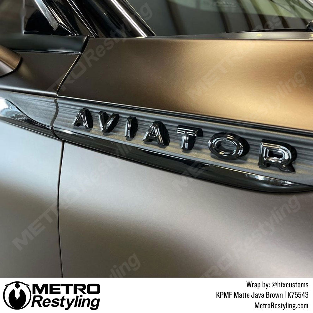 Matte Java Brown Aviator Wrap