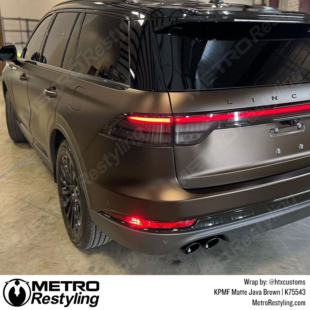 Matte Java Brown Lincoln Wrap