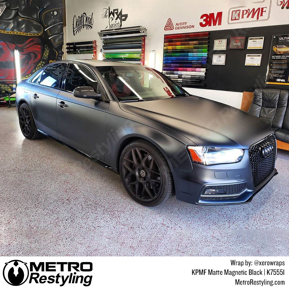Matte Magnetic Black Audi