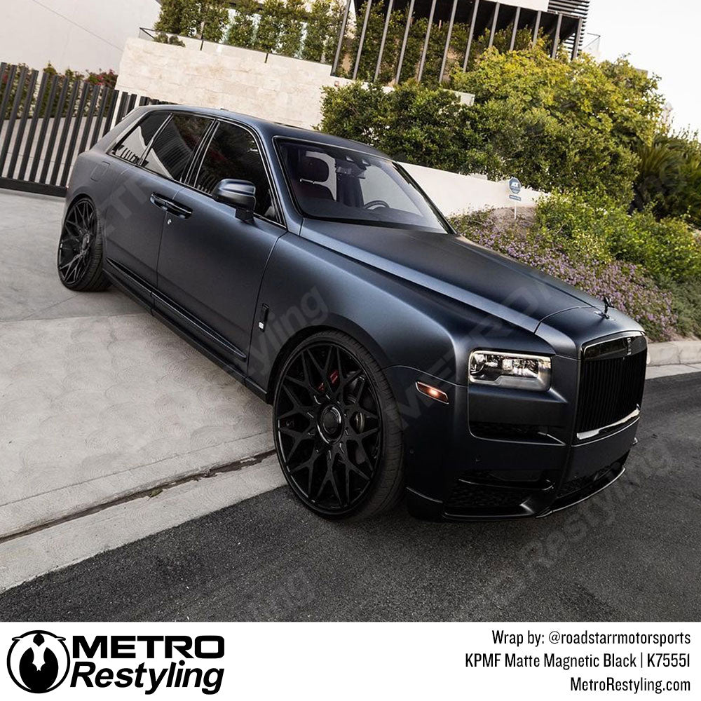 Matte Magnetic Black Rolls Royce
