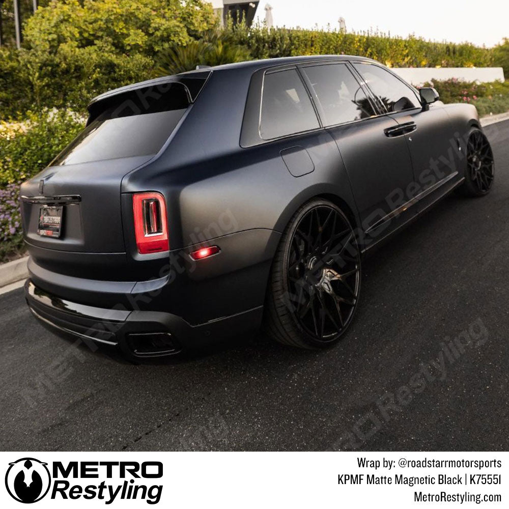 Matte Magnetic Black Rolls Royce