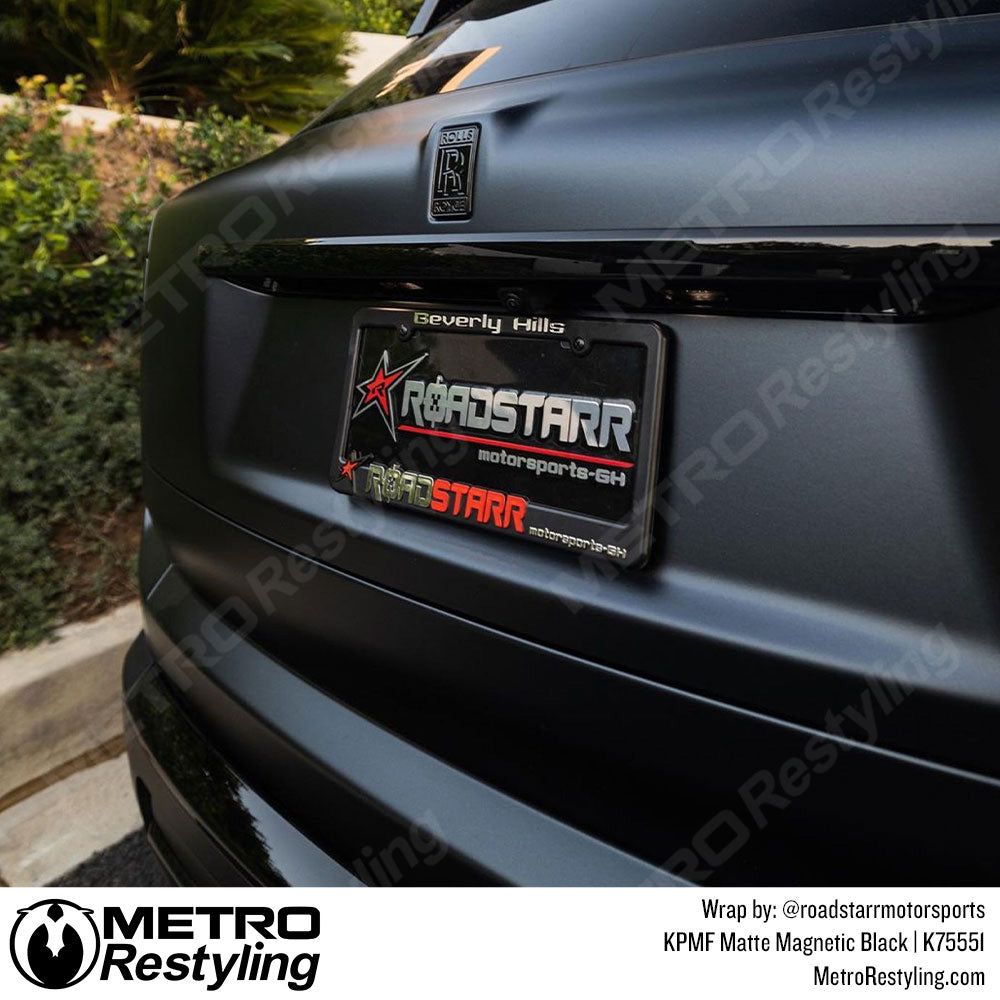 Matte Magnetic Black Rolls Royce
