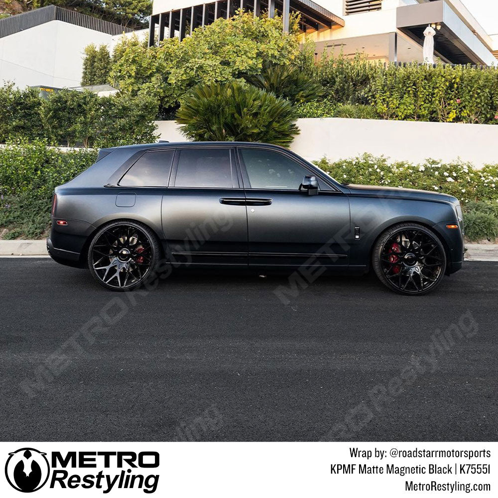 Matte Magnetic Black Rolls Royce