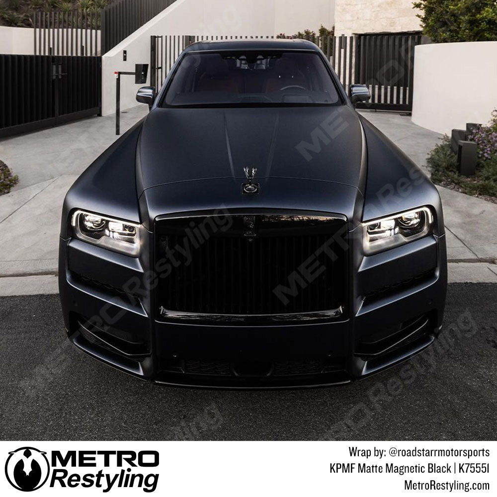 Matte Magnetic Black Rolls Royce