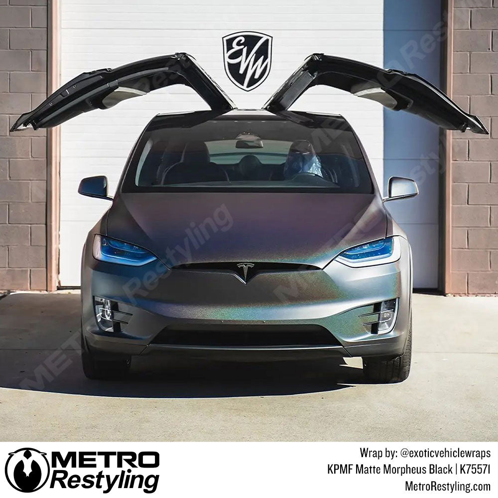 Matte Morpheus Black Starlight Iridescent Tesla