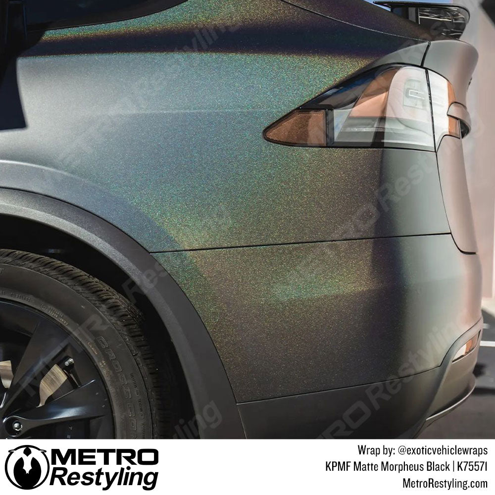 Matte Morpheus Black Starlight Iridescent Tesla
