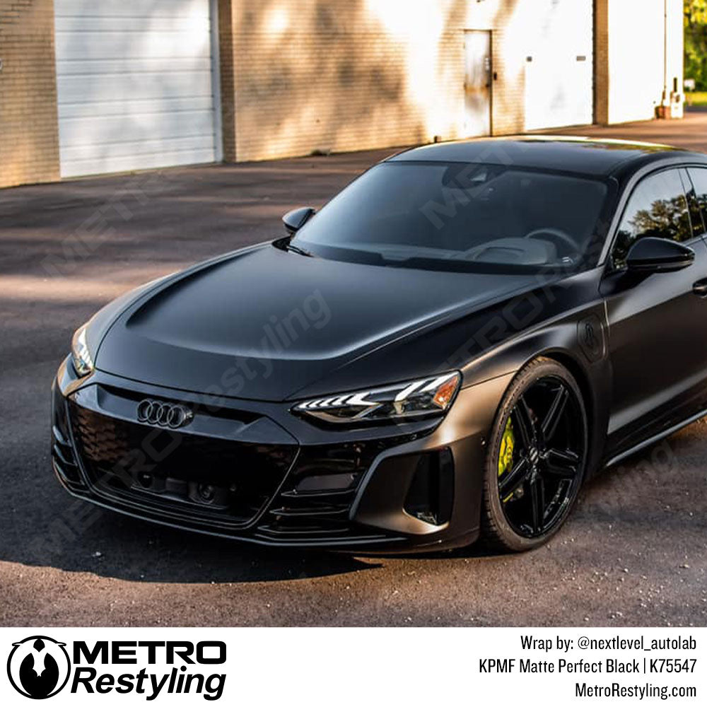Matte Perfect Black Audi