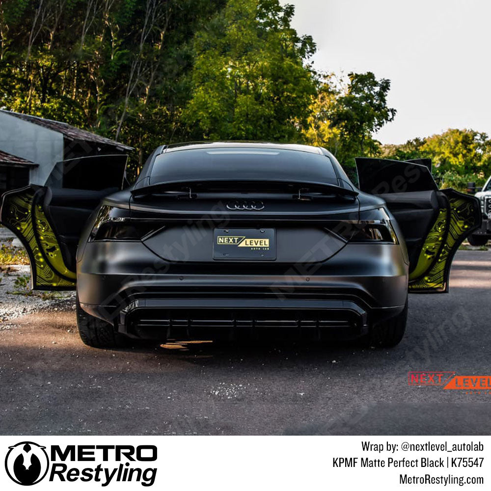 Matte Perfect Black Audi