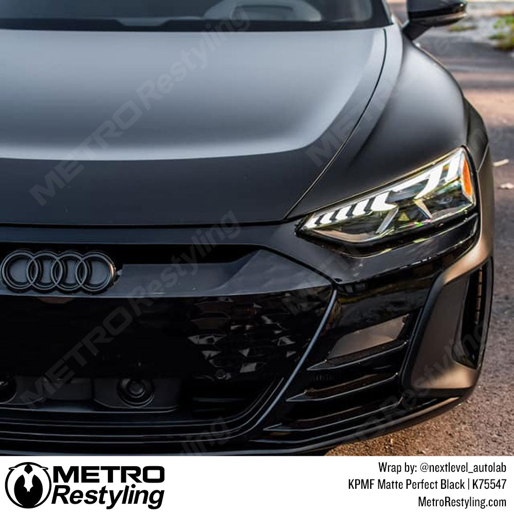 Matte Perfect Black Audi