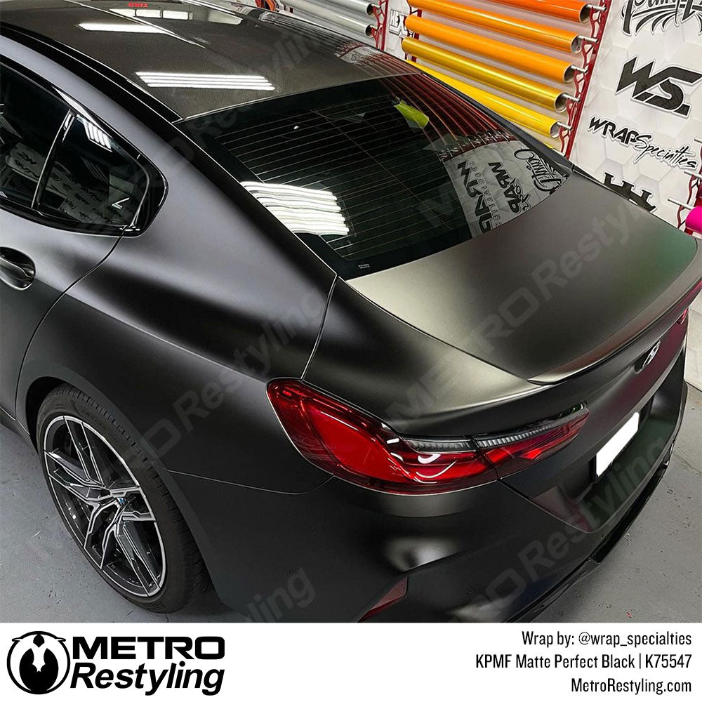 Matte Perfect Black BMW