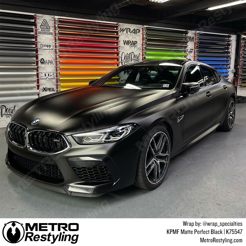 Matte Perfect Black BMW