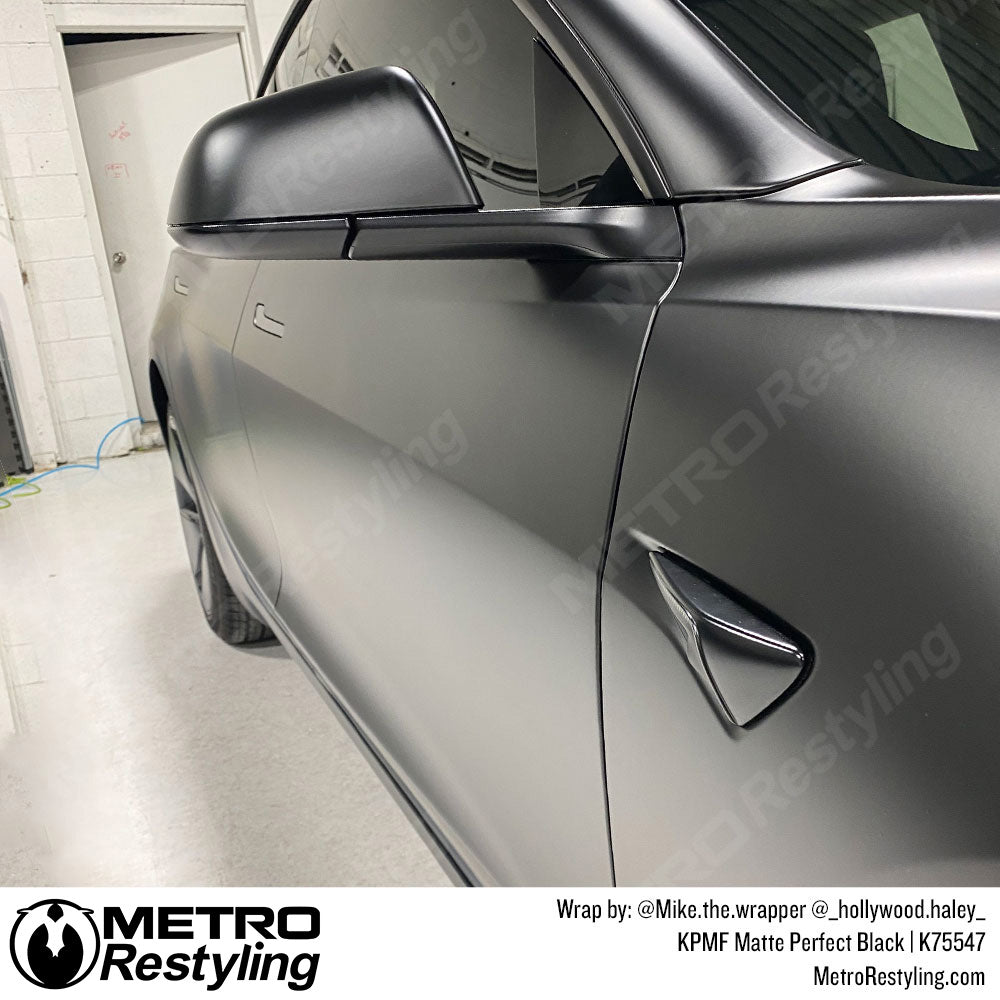 Matte Perfect Black Tesla
