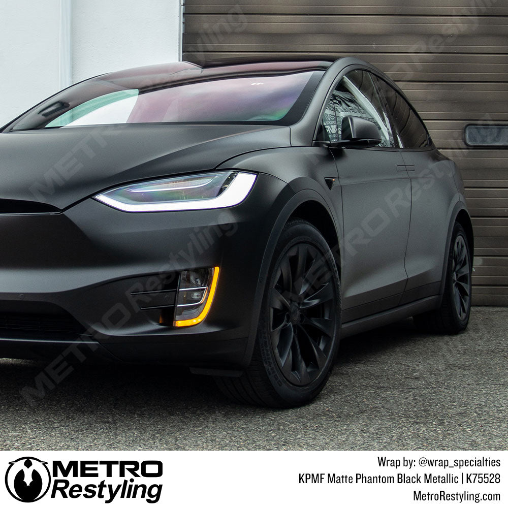 Matte Black Metallic Wrap