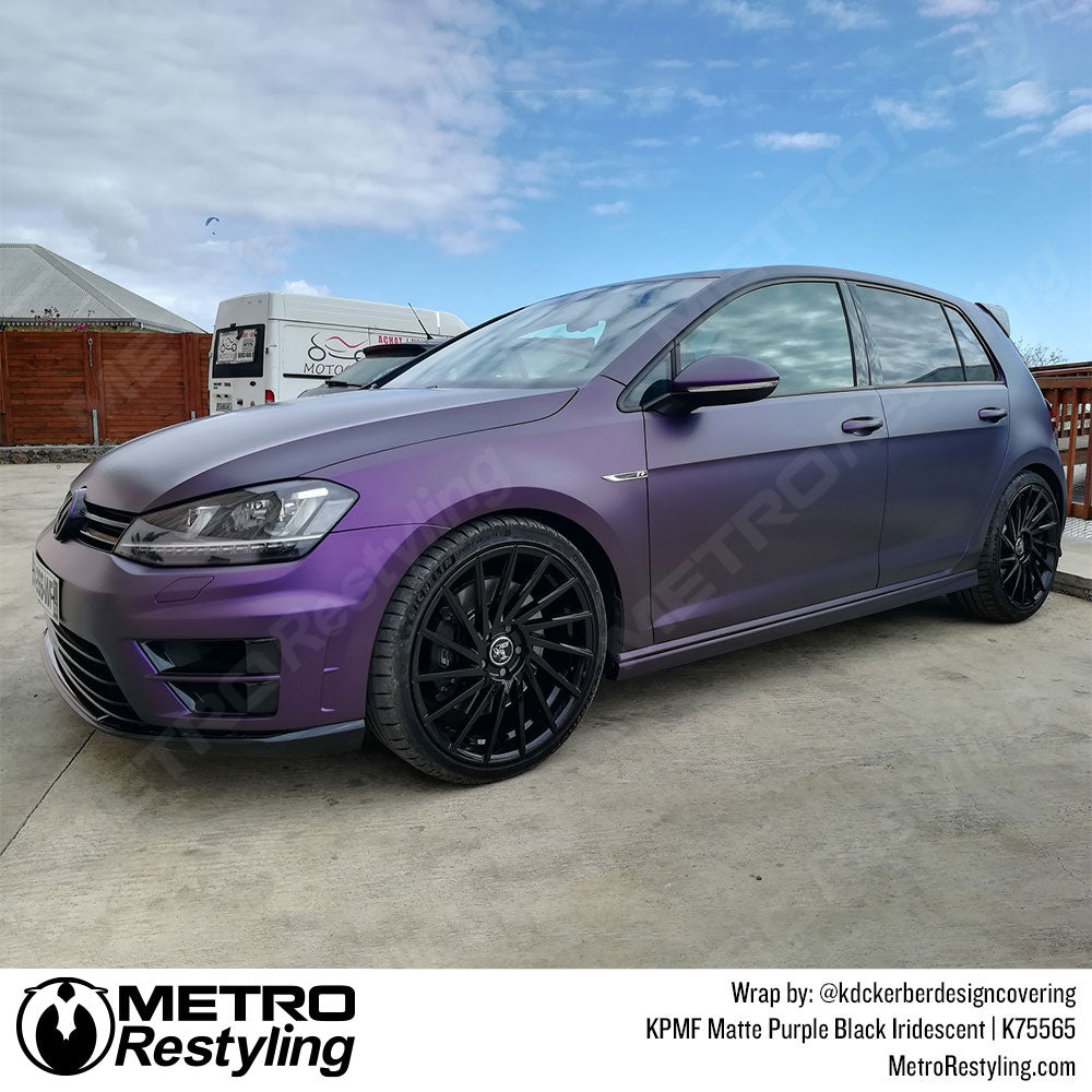 Matte Purple Black Iridescent