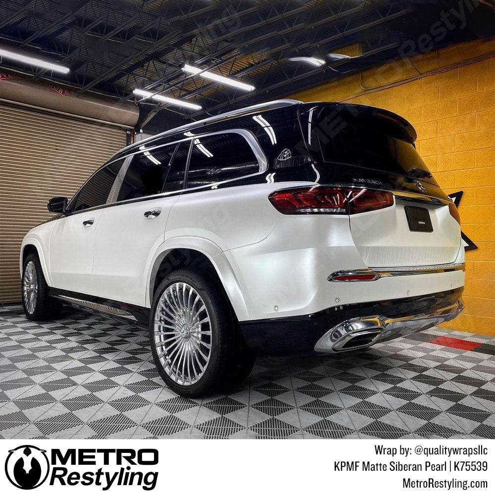 Matte Siberian Pearl SUV Wrap