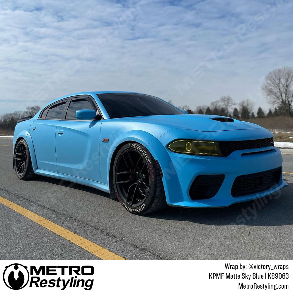 Matte Sky Blue Dodge