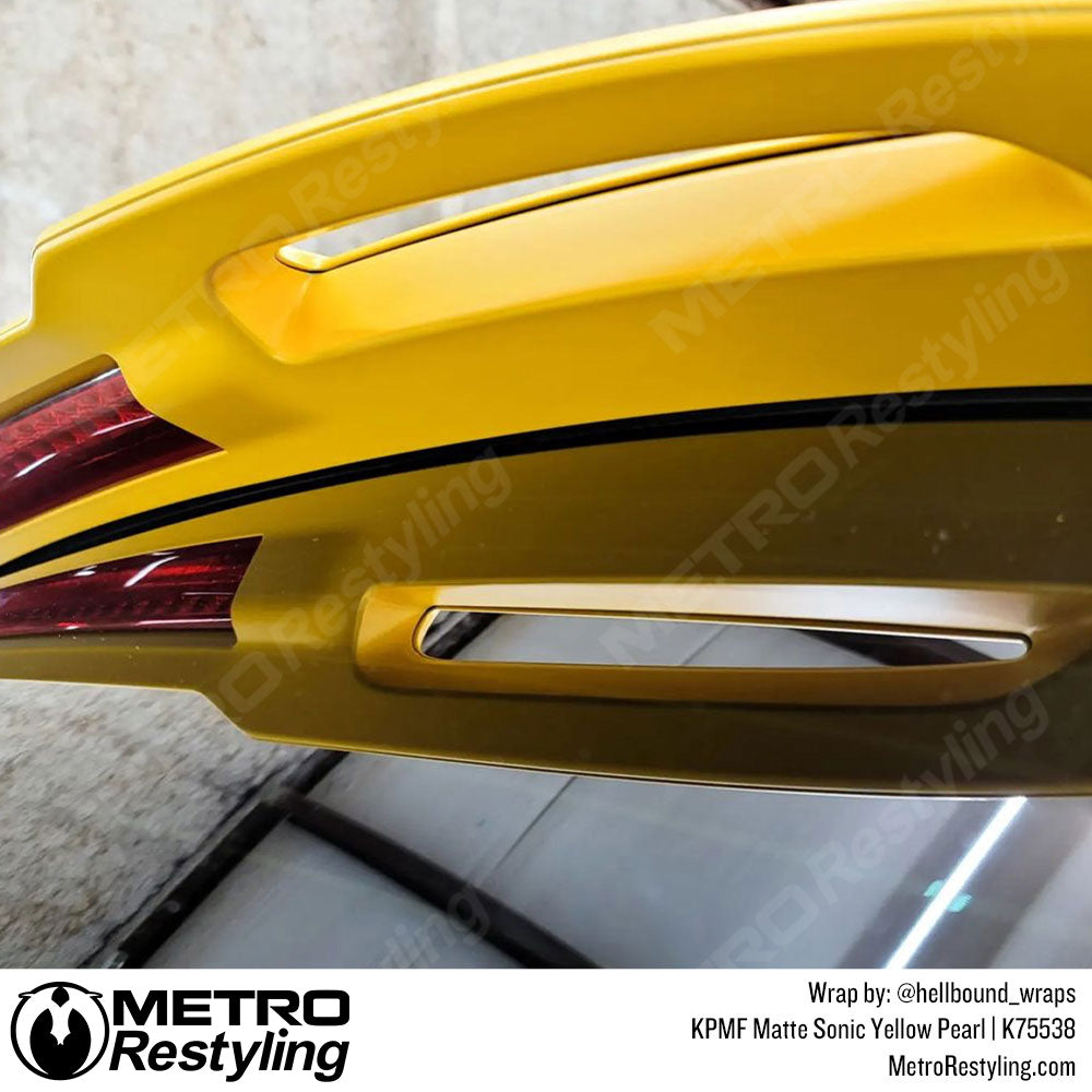 Matte Sonic Yellow Pearl