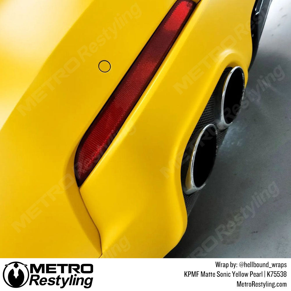 Matte Sonic Yellow Pearl