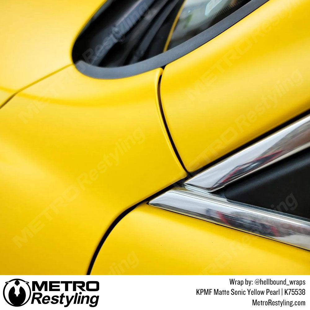 Matte Sonic Yellow Pearl