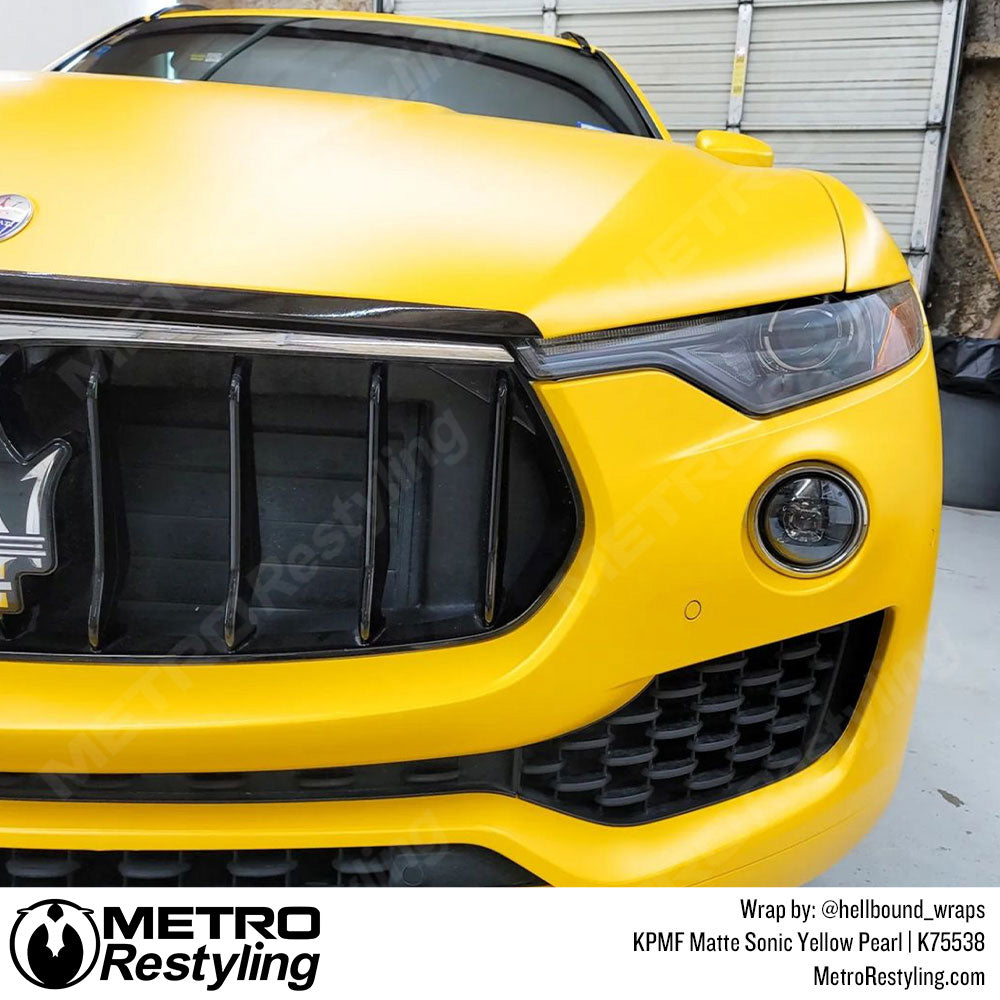 Matte Sonic Yellow Pearl