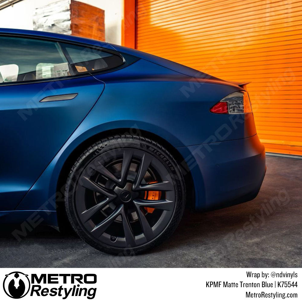 Matte Trenton Blue Tesla