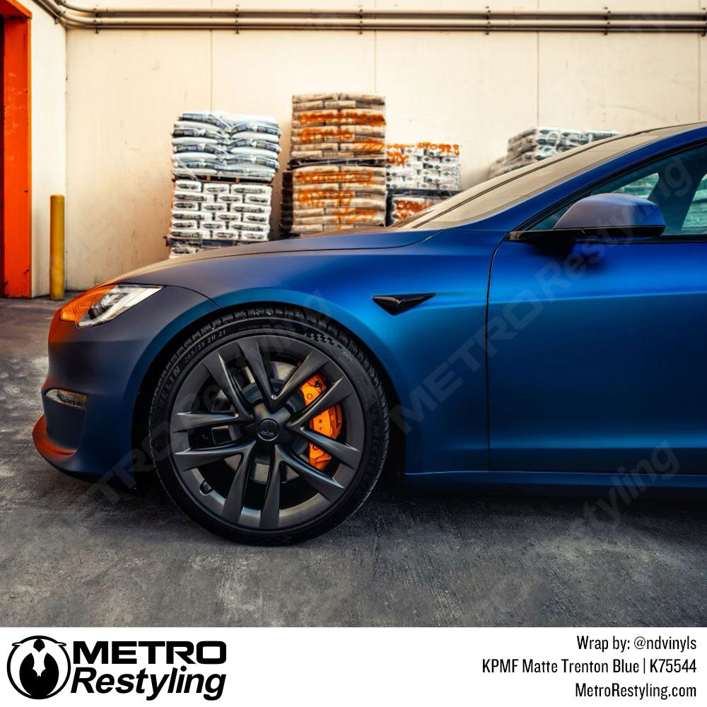 Matte Trenton Blue Tesla