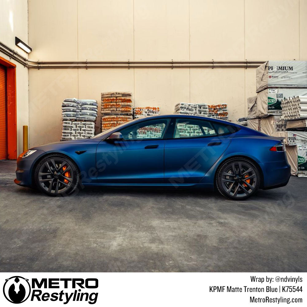 Matte Trenton Blue Tesla