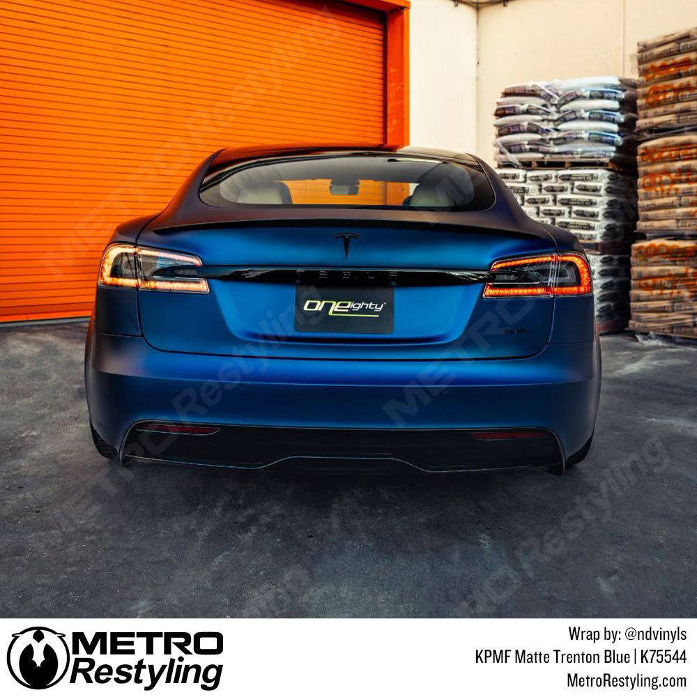Matte Trenton Blue Tesla