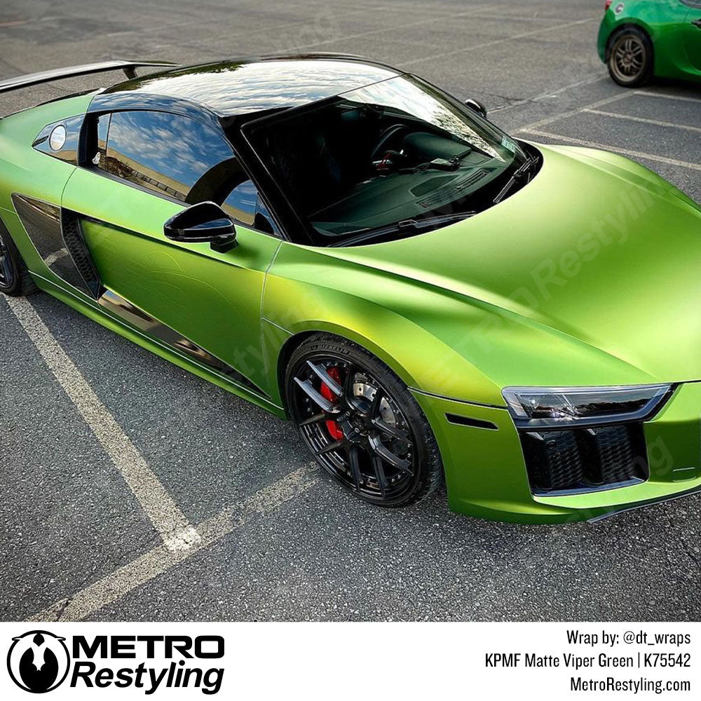 Matte Viper Green Audi R8