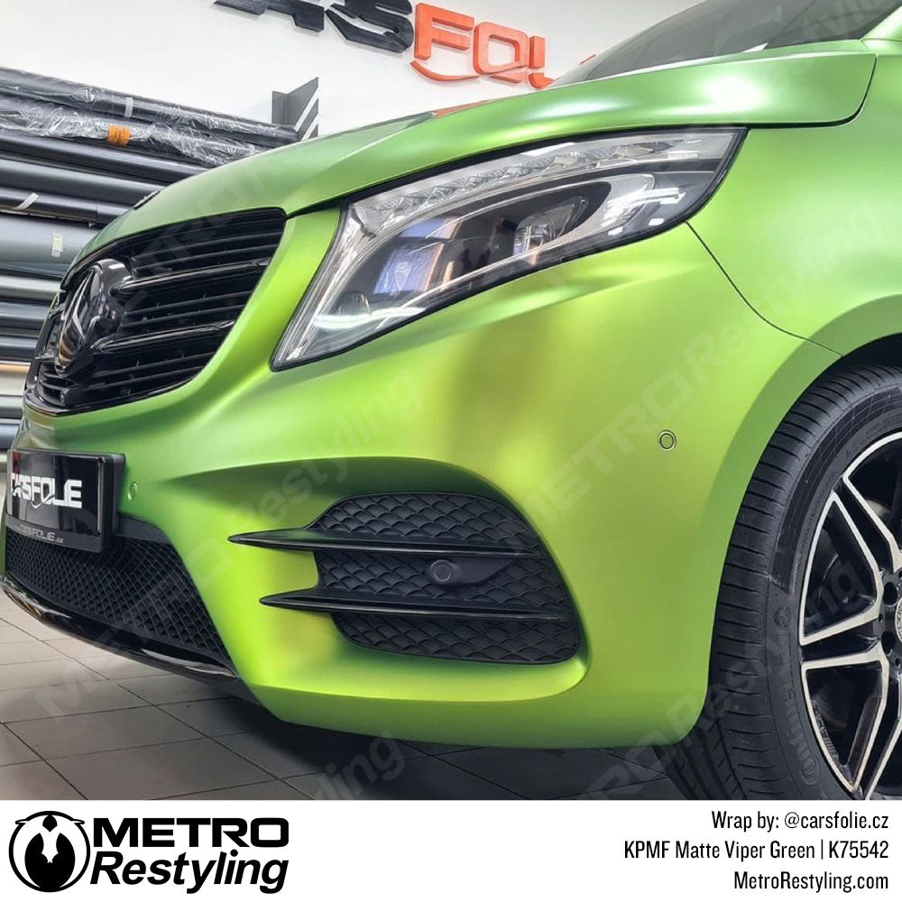 Matte Viper Green Mercedes