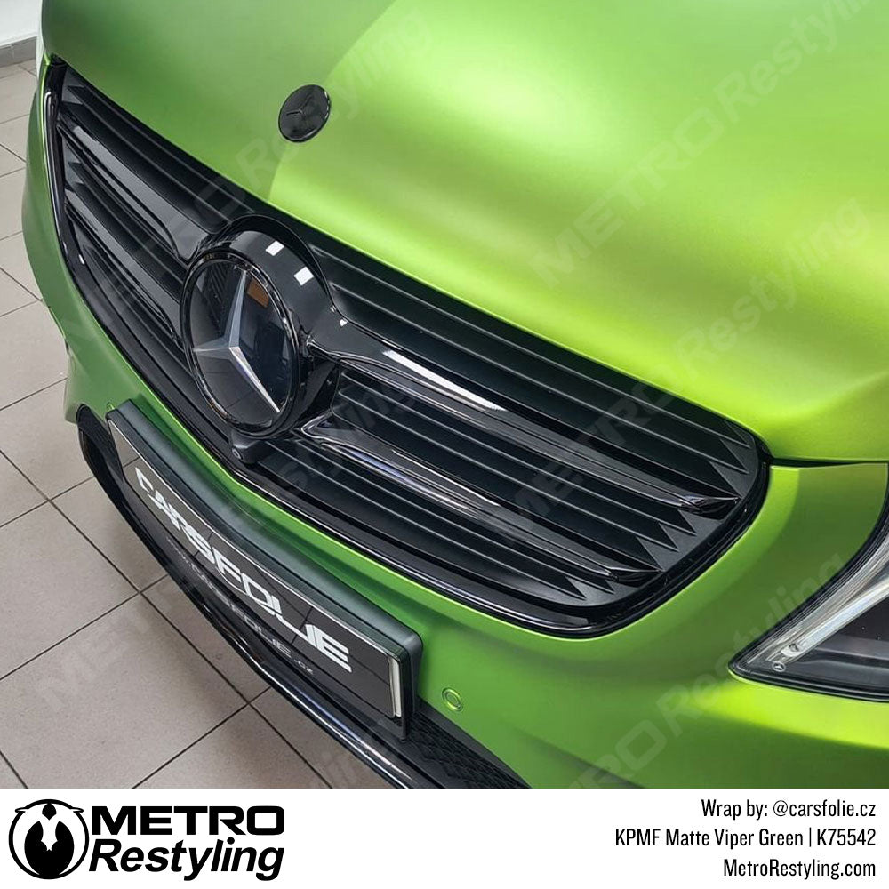 Matte Viper Green Mercedes