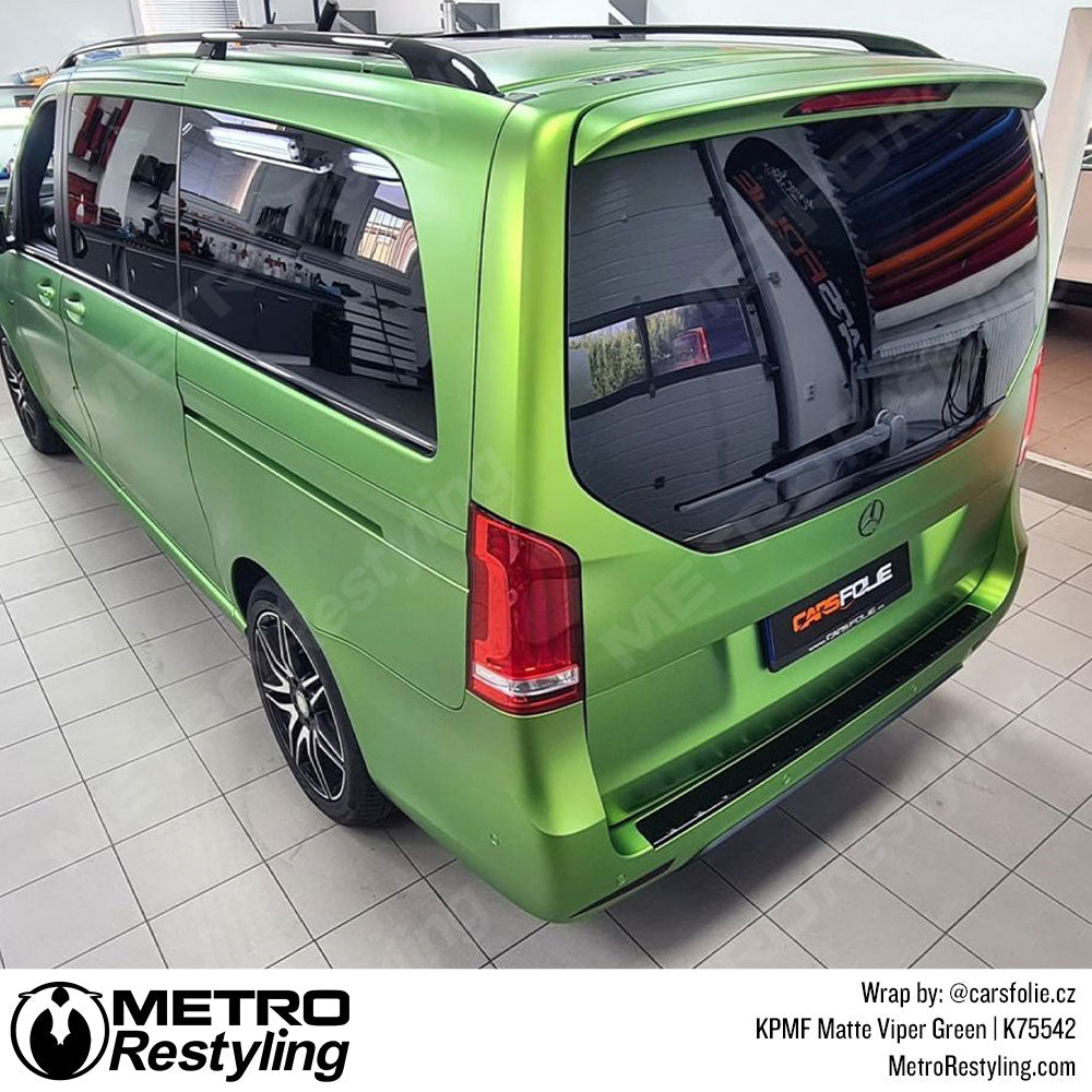 Matte Viper Green Mercedes